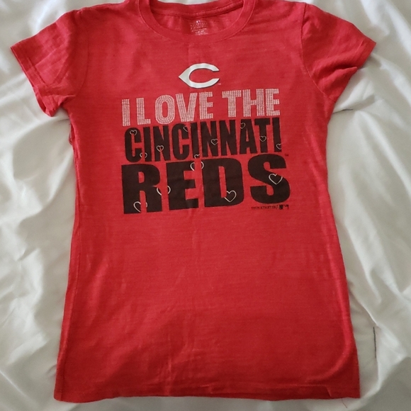 Cincinnati Reds T-Shirt, Kids Size L (14/16) - Picture 1 of 4